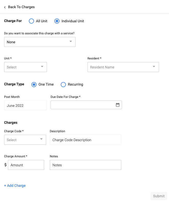 Charge Codes For Multifamily Properties Help VTS